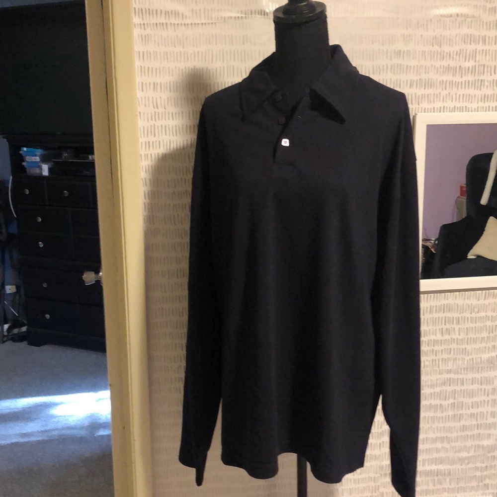 Perruzo large navy pullover XL